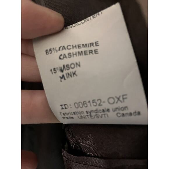 Arnold Brant Blazer Colombo Mink Cashmere Blend Mens Size 42L-T Brown - Picture 8 of 10